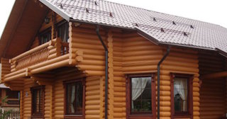 Строительство дома из оцилиндрованного бревна в Батайске - от 133809 рублей